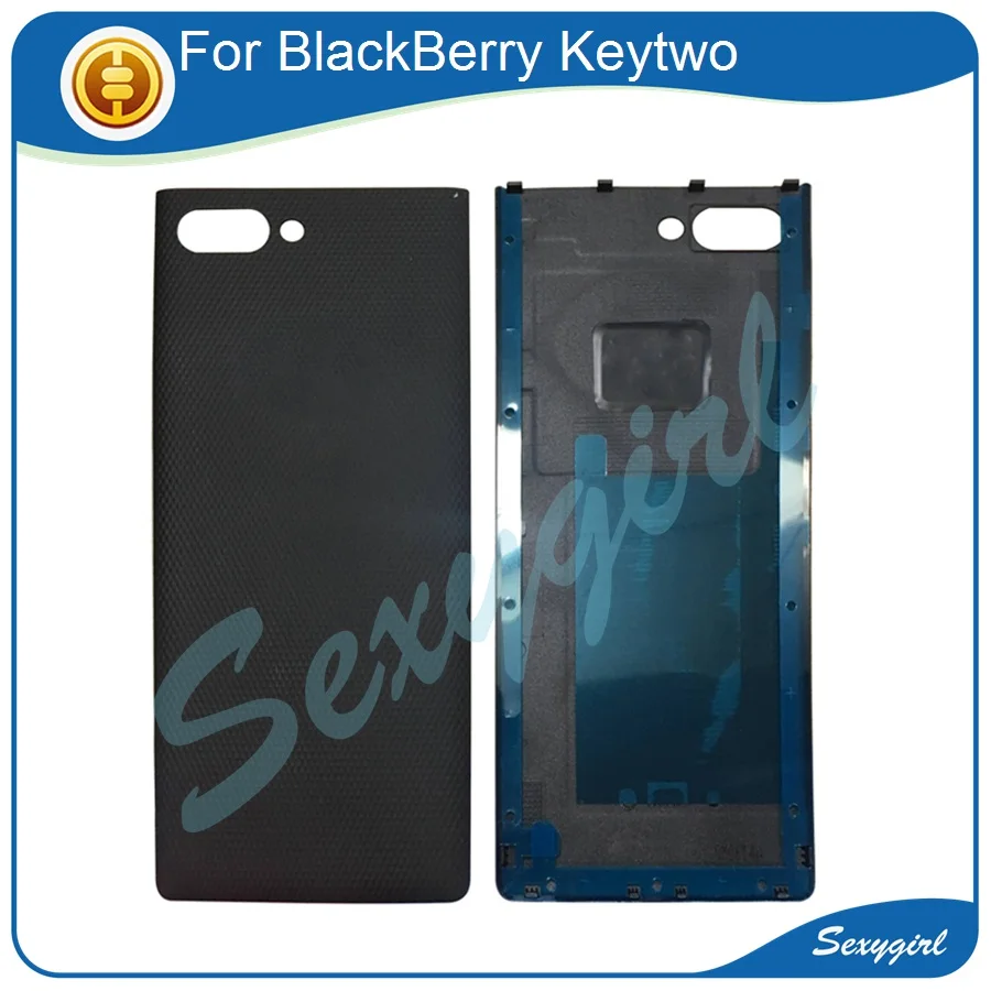 

For BlackBerry Keytwo Key2 Battery Back Cover Rear Door Housing Replacement Parts Black Silver With Tools