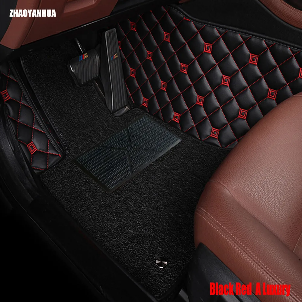 

ZHAOYANHUA car floor mats for Audi A6 C5 C6 C7 A4 B6 B7 B8 Allroad Avant foot case high quality anti slip car styling liners