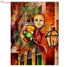Фото на заказ Алмазная вышивка крестиком 5D diy Алмазная вышивка мозаика Алмазный "уличная ночь" 5d головоломка, наклейки для домашнего декора