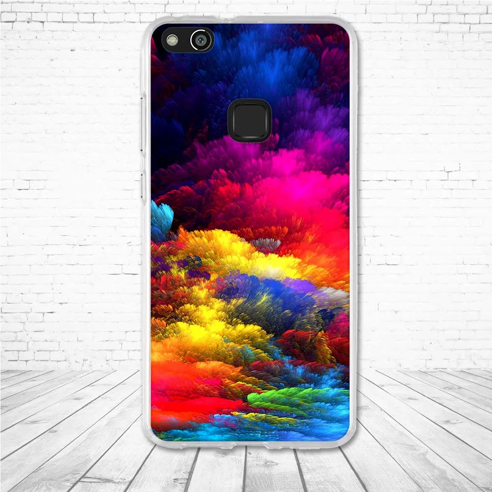 Чехол для Huawei P10 Lite силиконовый чехол с рисунком P 10 5 2 &quotМягкий из ТПУ huawei p10lite