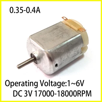 

sell well New 10pcs DC 3V 17000RPM High speed motor Low torque Please give star reviews Toy motor Brushed DC 1V to 6V motors