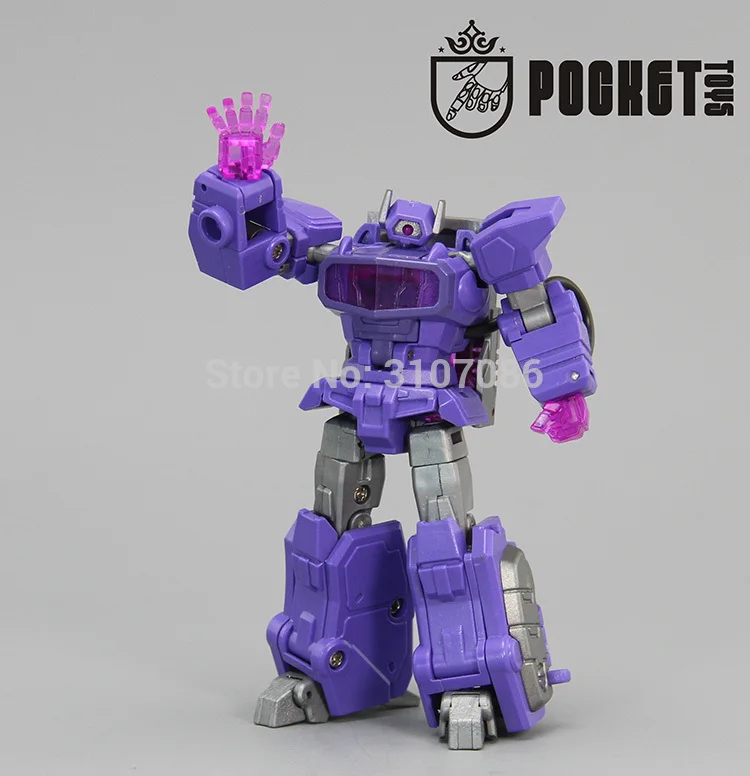 PT трансформация Shockwave 03 PT03 G1 Мини Pocket War KO DX9 фигурка робота игрушки|Игровые
