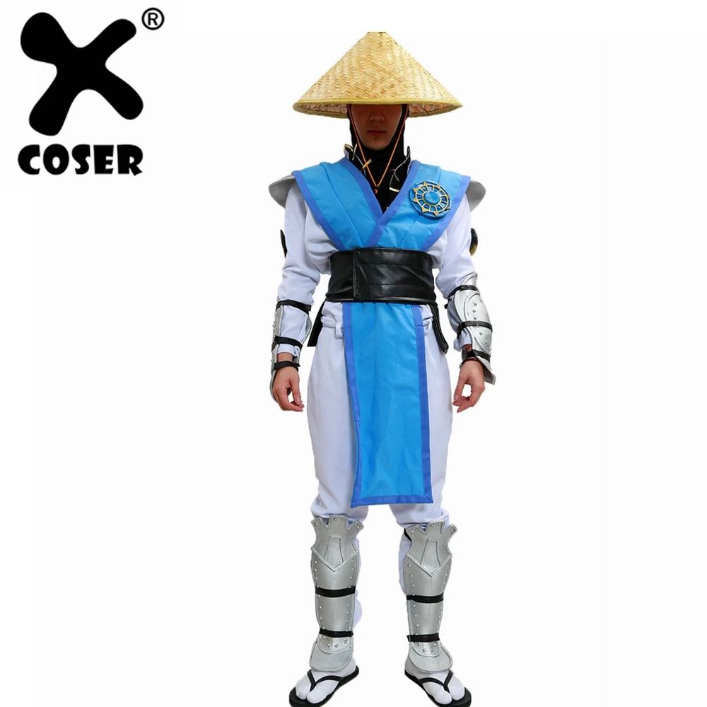 Xcoser Raiden Costume Mortal Kombat X Raiden Cosplay Outfit With Full Set Armor Halloween Cosplay Costume For Men Adult Game Costumes Aliexpress