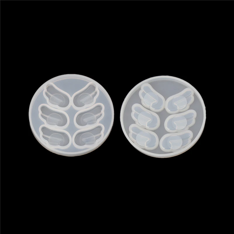 

DoreenBeads Silicone Resin Mold For Jewelry Making White Wing 8.5cm(3 3/8") Dia. Findings For Woman DIY Drop Shipping, 1 PC
