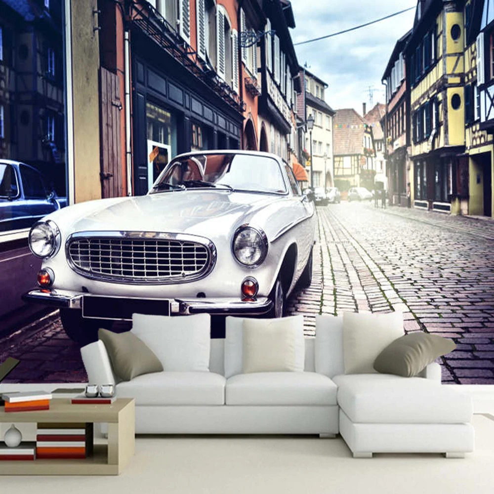 レトロで停車中の車歳ヨーロッパの都市ストリートレトロ 3d 壁紙 Papel デ Parede リビングルームのテレビの壁寝室のレストランバー壁画 Wallpapers Aliexpress レトロで停車中の車歳ヨーロッパの都市ストリートレトロ 3d 壁紙 Papel デ Parede リビングルームのテレビの壁寝室のレストランバー壁画 Wallpapers Aliexpress