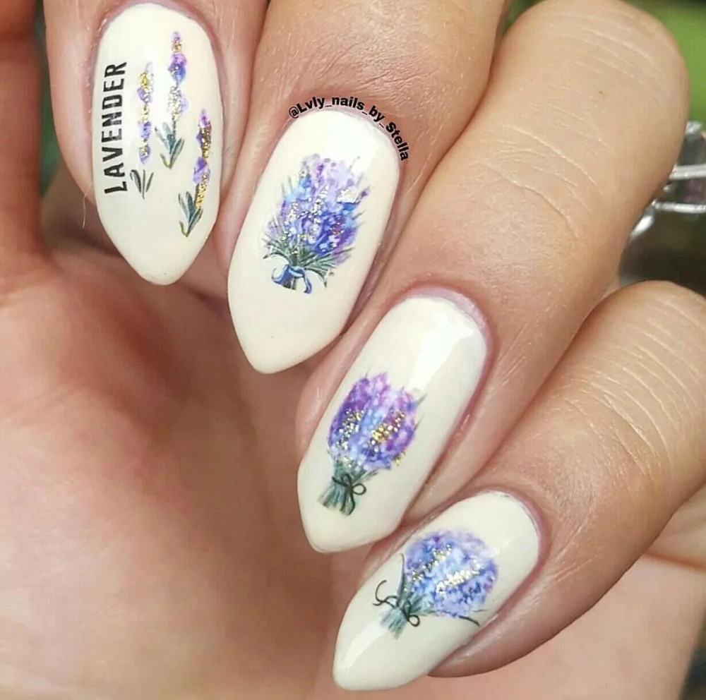 1 Pc Nagel Aufkleber Lavendel Blume Wasser Decals Lila Bluhende Blume Nagel Transfer Decals Nail Art Wasser Dichtung Wasser Rutsche Flower Water Decal Nail Transferwater Decals Aliexpress
