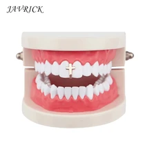 Один зуб рок-рэпер крест грили зуб колпачок зубы Декор хип-хоп Украшения для тела