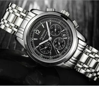 

40mm Sangdo Business watch Automatic Self-Wind movement Sapphire Crystal Mechanical multifunction Men's watch 048SD