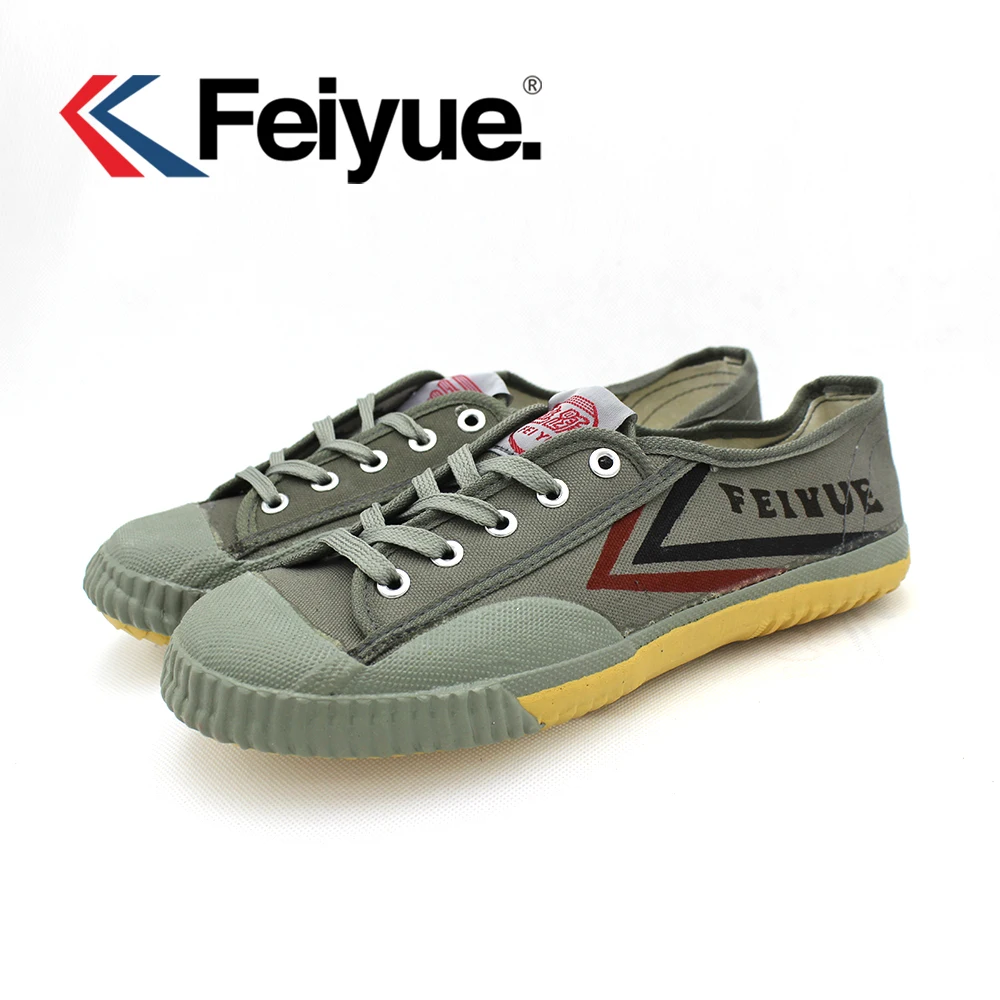 Feiyue Basic Kungfu shoes classic Martial arts Tai Chi canvas shoes Rubber shoes men women shoes sneakers