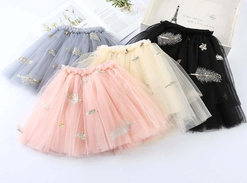 Toddler Girl Summer Tutu Skirt Glitter 
