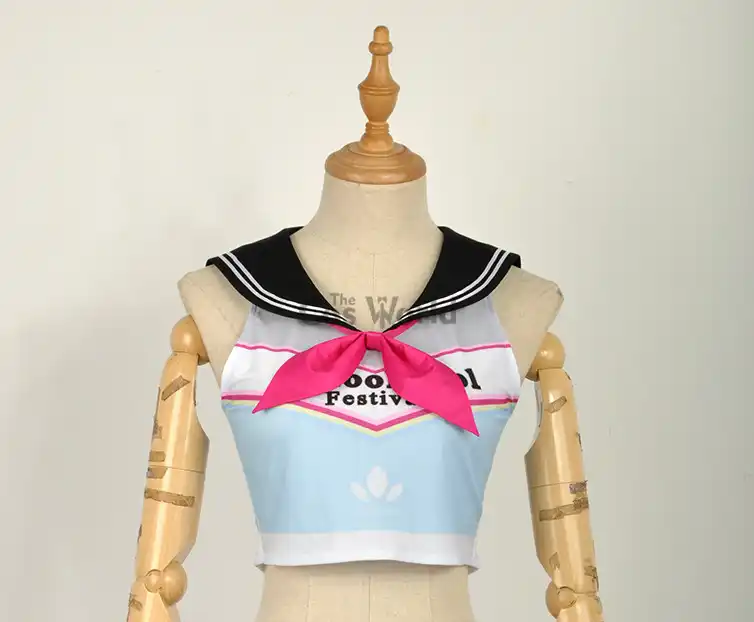 Прекрасно! Солнечный свет! Костюм Моряка Чирлидера Aqours tsushiko костюм для косплея