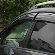 ABAIWAI Auto Car Window Protector PC Stainless Steel Visor Shades Awnings For Subaru XV 2012 2017