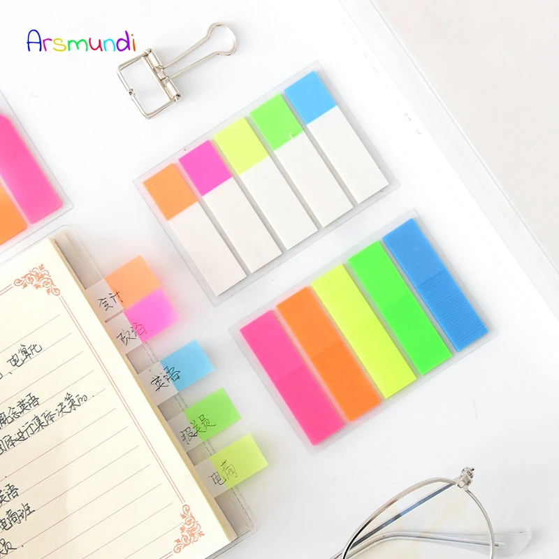 Arsmundi 100 страниц Kawaii блокнот для Заметок Post It Note Sticky бумажные канцелярские