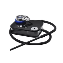 Современный акриловый Кальян курительная трубка с светодиодный светильник Арабская лампа кальяна набор акриловых кальян аксессуары для курения