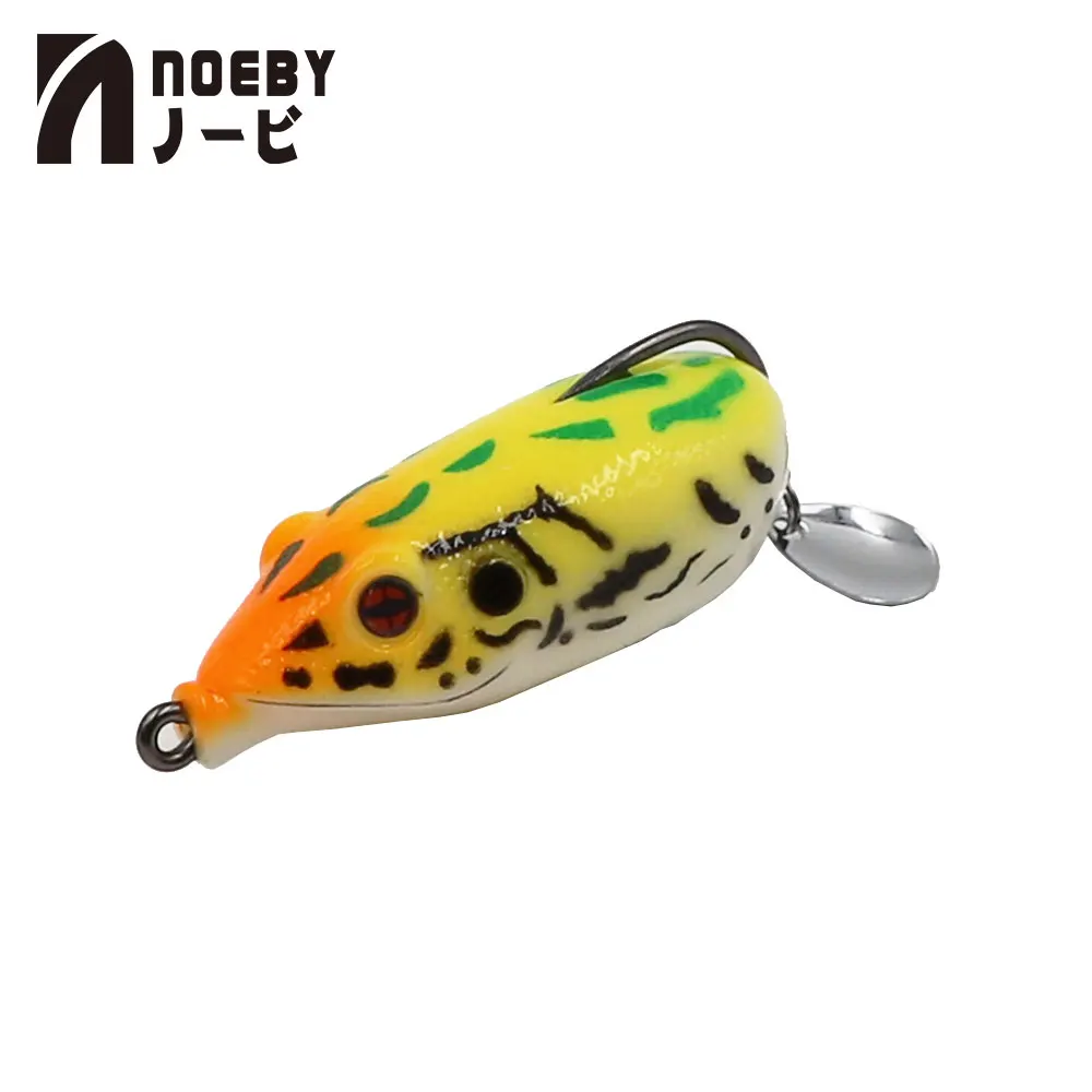 Лягушка приманки рыболовные BDW ПВХ лягушка 55 мм/14 г 6 цветов Рыбалка Topwater снасти