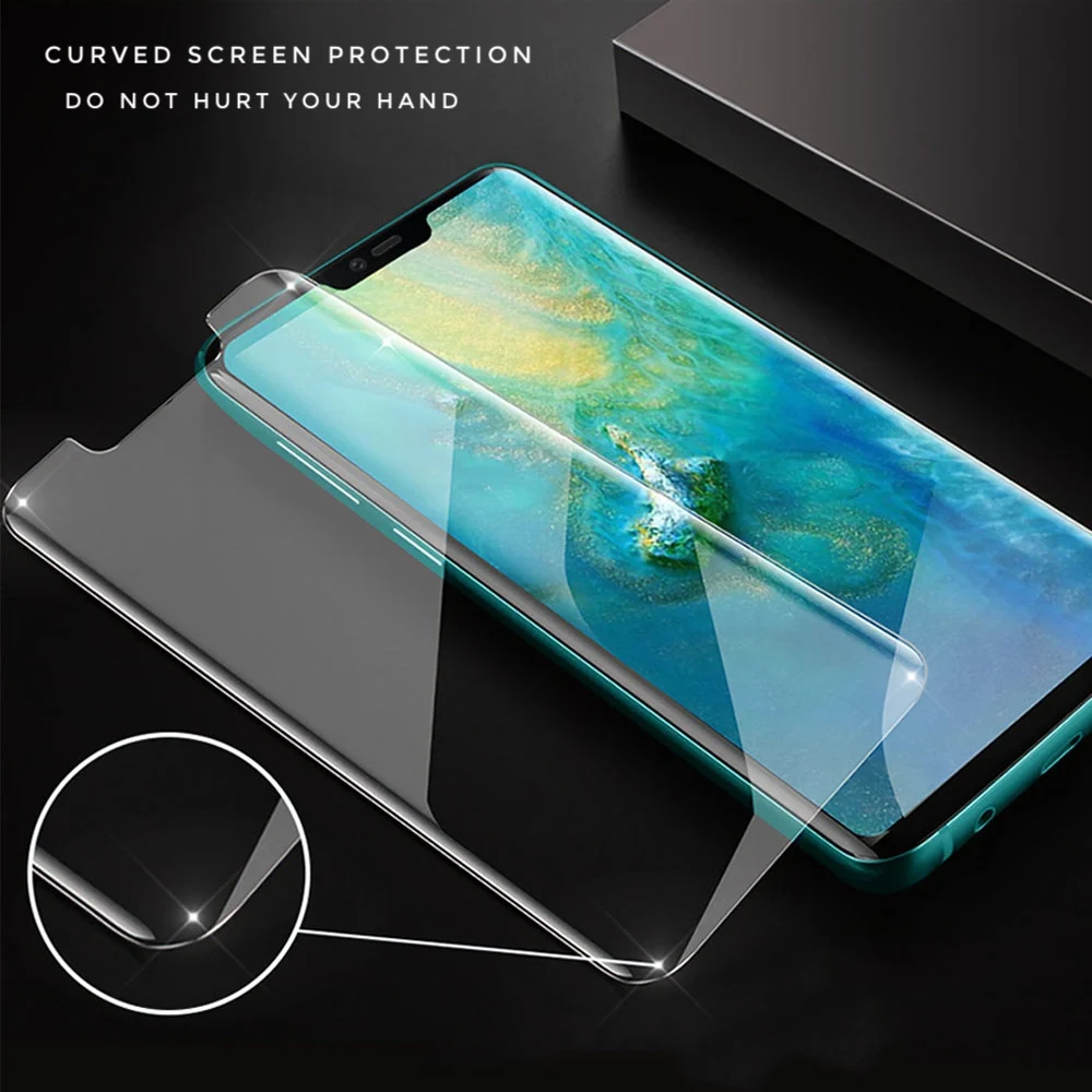 Mate 20 Pro Nano TPU Soft Curved Protective Film  (11)