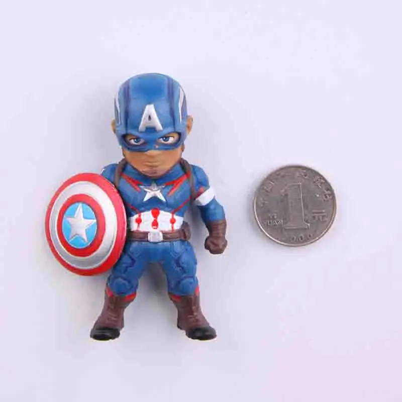 5 шт. супер герой powerfulThe Мстители серии аниме персонажи Marvel Hero 3D магниты на