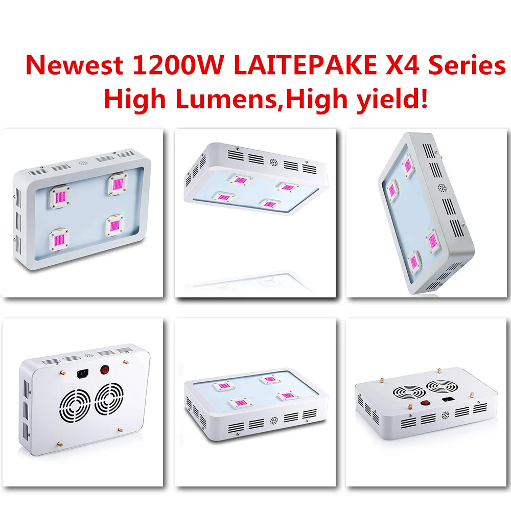 LAITEPAKE 900 W 1200 W 1500 W 1800 W 2700 W 3600 W COB светодиодный свет для выращивания растений в помещении и цветения