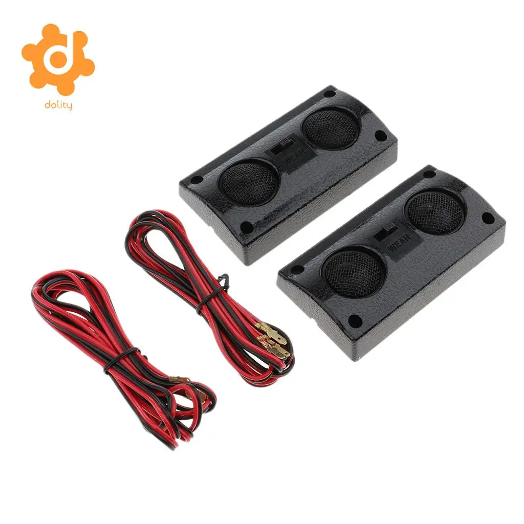 1 Pair High Sound Quality Car Stereo Audio System Dual Speaker Mixed Color