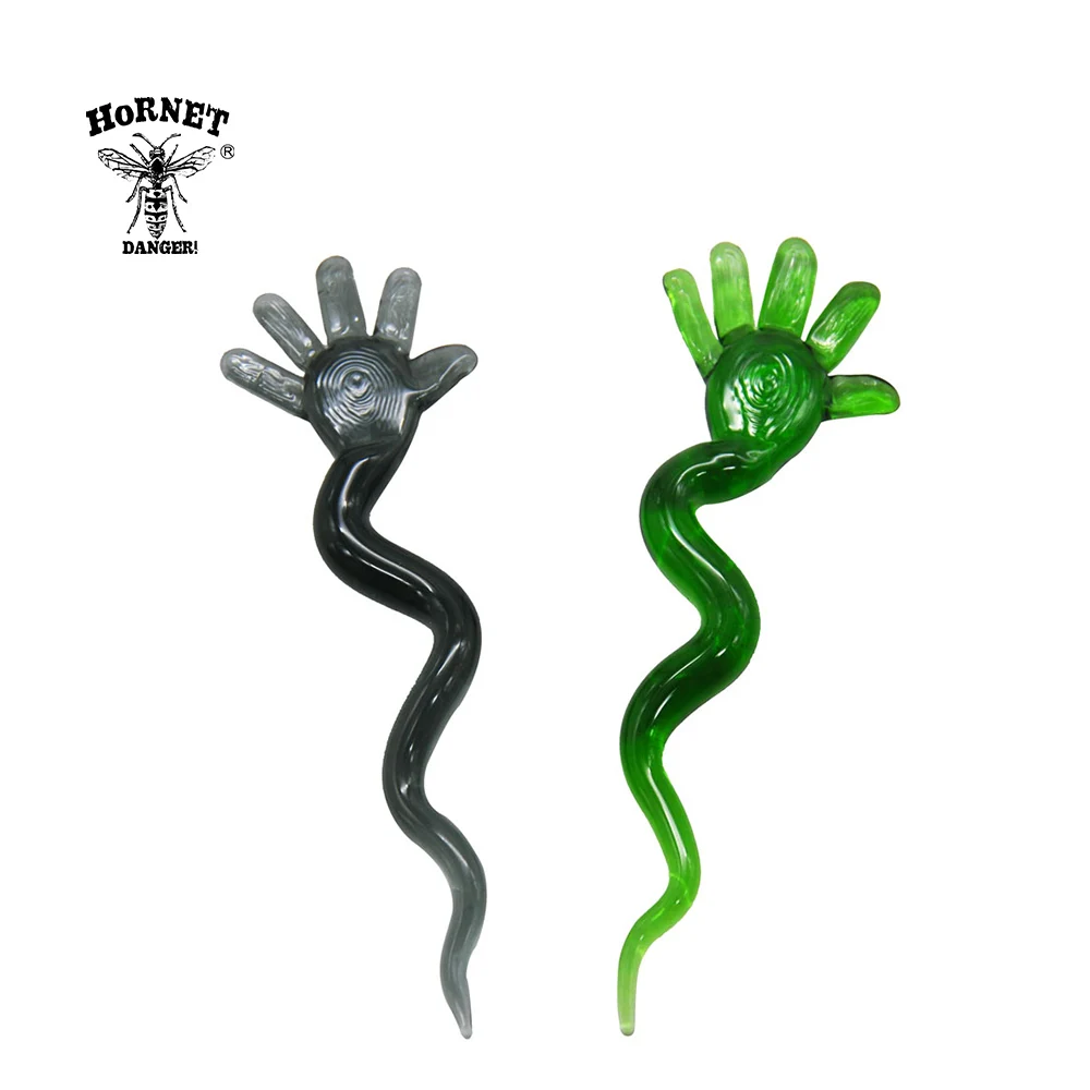 

HORNET Premium Glass Carb Cap Dabber Wax Oil Dad Tool 4.4 Inch Handle Carb Cap Dabbler Quartz Banger Glass Smoking Water Pipe