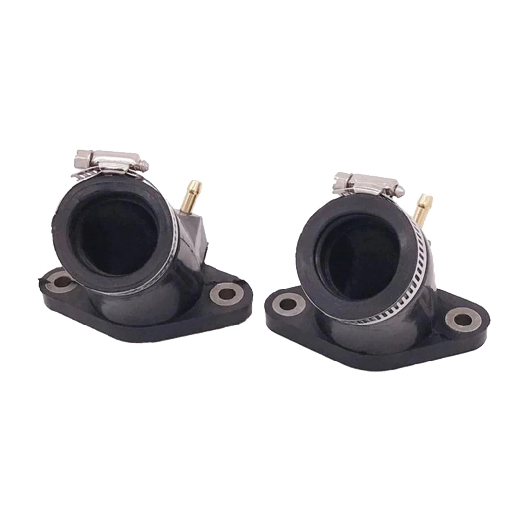 2 Pcs Motorcycle Carburetor Interface Adapter Intake Manifold For Yamaha V Star XVS650 XVS400 1998-2016 Carburetor Intake Parts