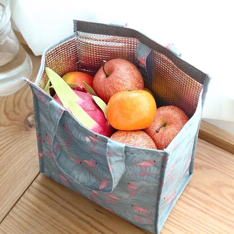 6 цветов, переносная сумка для еды, свежая, для обеда, водонепроницаемая, термоизолированная, для закусок, для пикника, сумка для переноски, сумка для хранения, сумка для еды, для обеда