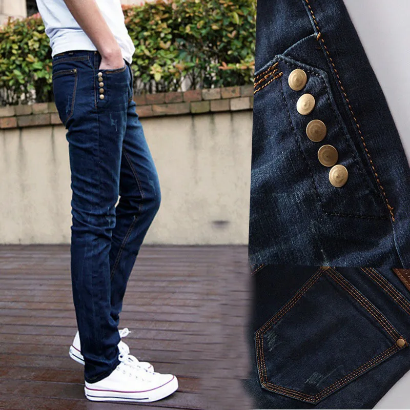 Hot Sale 2016 Mens Brand Skinny Long Denim Men Designer Jeans,Brand