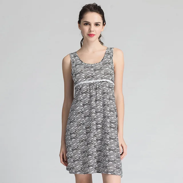 Ejqyhqr Nighty Women Built In Padded Bra Sleepwear Lingerie Nightgown