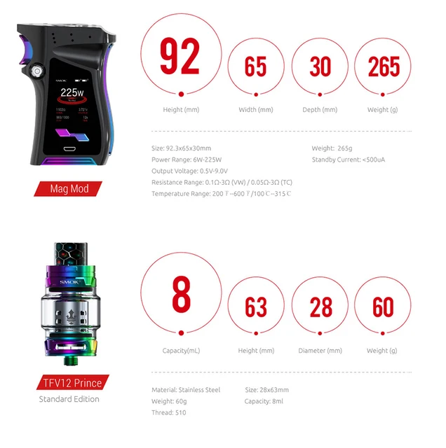 Oryginalny SMOK 225W MAG Mod TC VW Box Mod 18650 duży ekran 510 nici elektroniczny papieros Vape Mod KITs postawy polityczne w parownik zestaw Mag tanie tanio Elektryczne Mod Brak Metal 510 thread Atomizer SMOK MAG Mod 225W 92 3 x 65 x 30mm 6-225W Electronic Cigarette Vape Mod SMOK Vape Box Mod Oryginalny SMOK 225W MAG Mod TC VW Box Mod 18650 duży ekran 510 nici elektroniczny papieros Vape Mod KITs postawy polityczne w parownik zestaw Mag tanie tanio Elektryczne Mod Brak Metal 510 thread Atomizer SMOK MAG Mod 225W 92 3 x 65 x 30mm 6-225W Electronic Cigarette Vape Mod SMOK Vape Box Mod