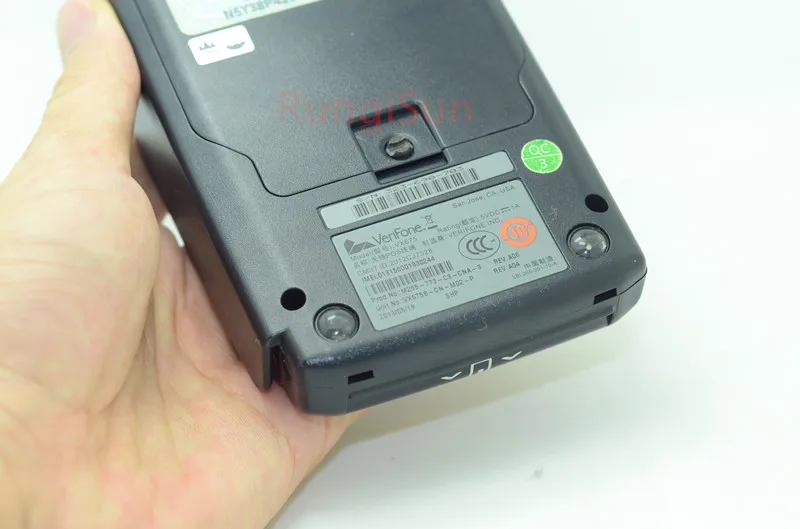 Verifone абсолютно новый Vx675 GPRS CTLS POS терминалы считыватель кредитных карт|Приемник и