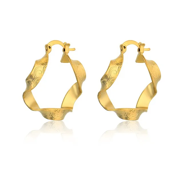 Vintage Gold Hoop Earrings Twisted Color Earings Online Vintage Gold Hoop Earrings Twisted Color Earings Online Ping India Circle For Women Jewelry