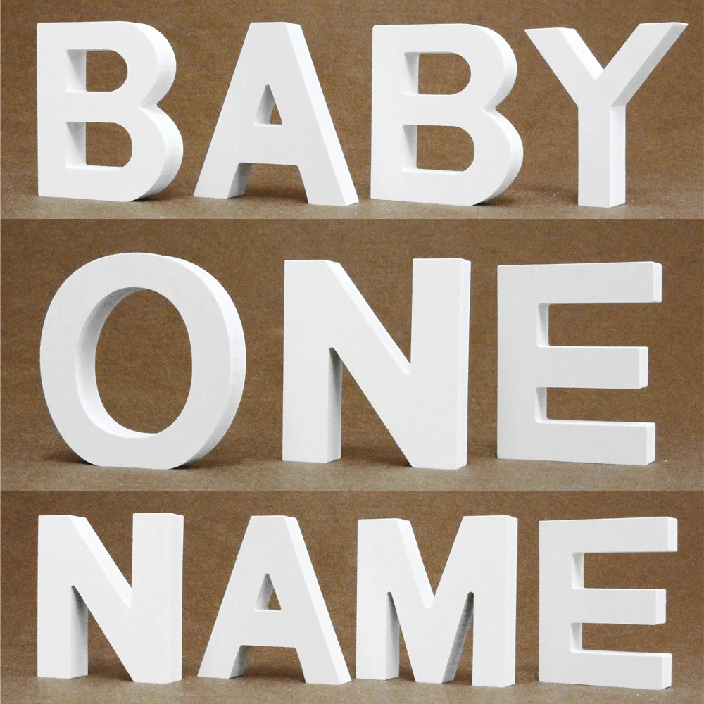 Толстые 25 мм деревянные буквы алфавит, цифры слово имя дизайн искусство Крафтовая стойка в форме сердца Свадебный домашний декор