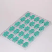 100 шт. волоконно-оптический LC/оптический патч-корд мм OM3 SC Тип дуплекс Фланцевая муфта операторского класса SC волоконно-оптический адаптер муфта для цифровой Связь