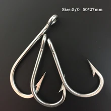 CN03 30 шт. 5/0 рыболовный крючок из нержавеющей стали mustad Рыбалка крючок большая игра рыболовный крючок Вибрационный крючок