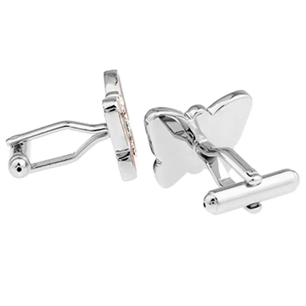 

cuff links for men's shirts cufflinks animal butterfly cbutton high quality brand buttons fashion wedding gift BOX