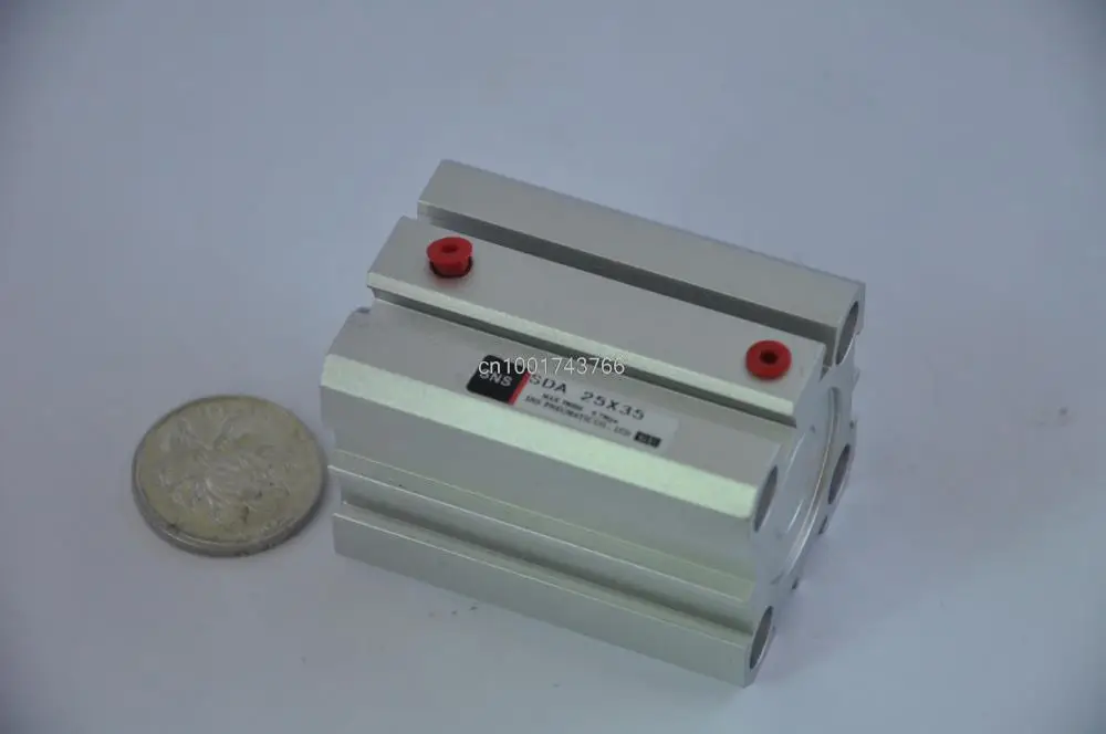 

SDA25*35 Rc1/8' compact cylinder SNS pnematic parts Airtac type actuator air cylinder Hydraulic cylinder SDA Series M10*1.25