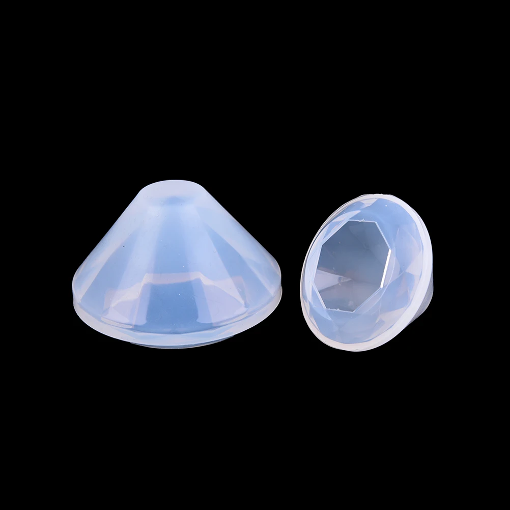1Pcs Diamond Shape Silicone Mold Mould Resin Pendant Jewelry Making Mold DIY Craft Nail Art Tools Two Sizes