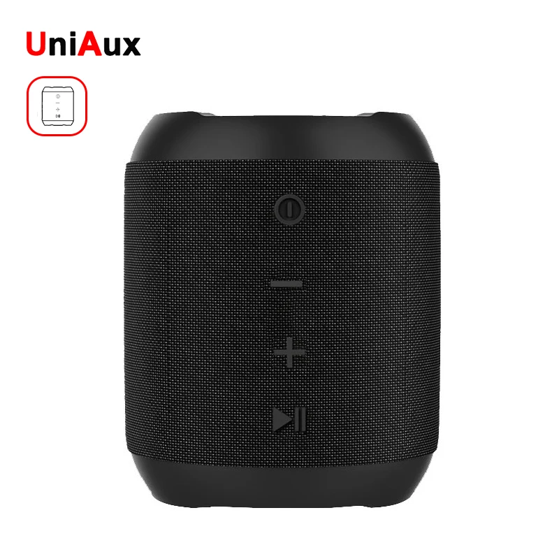 

Waterproof Bluetooth Speaker FM Radio 5.0 Speaker Shockproof Boombox AUX In 3.5mm Audio Jack Lithium Battery PC Speakers