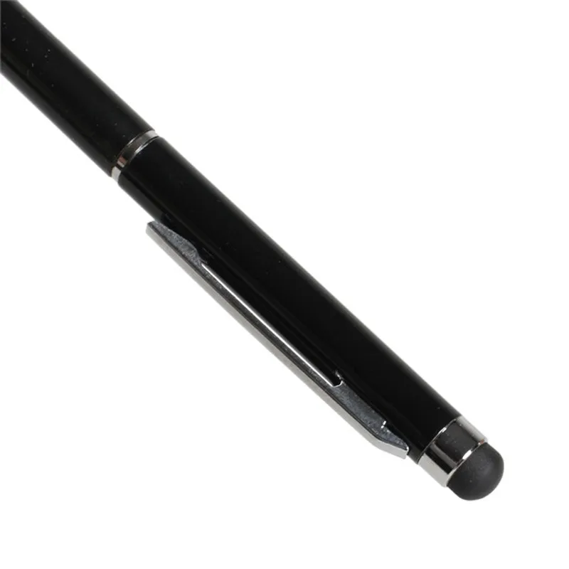 1 шт. тонкий стилус емкостный сенсорный Стилус из микрофибры для ipad для iphone, черная чернильная Шариковая ручка для Xiaomi и т. д