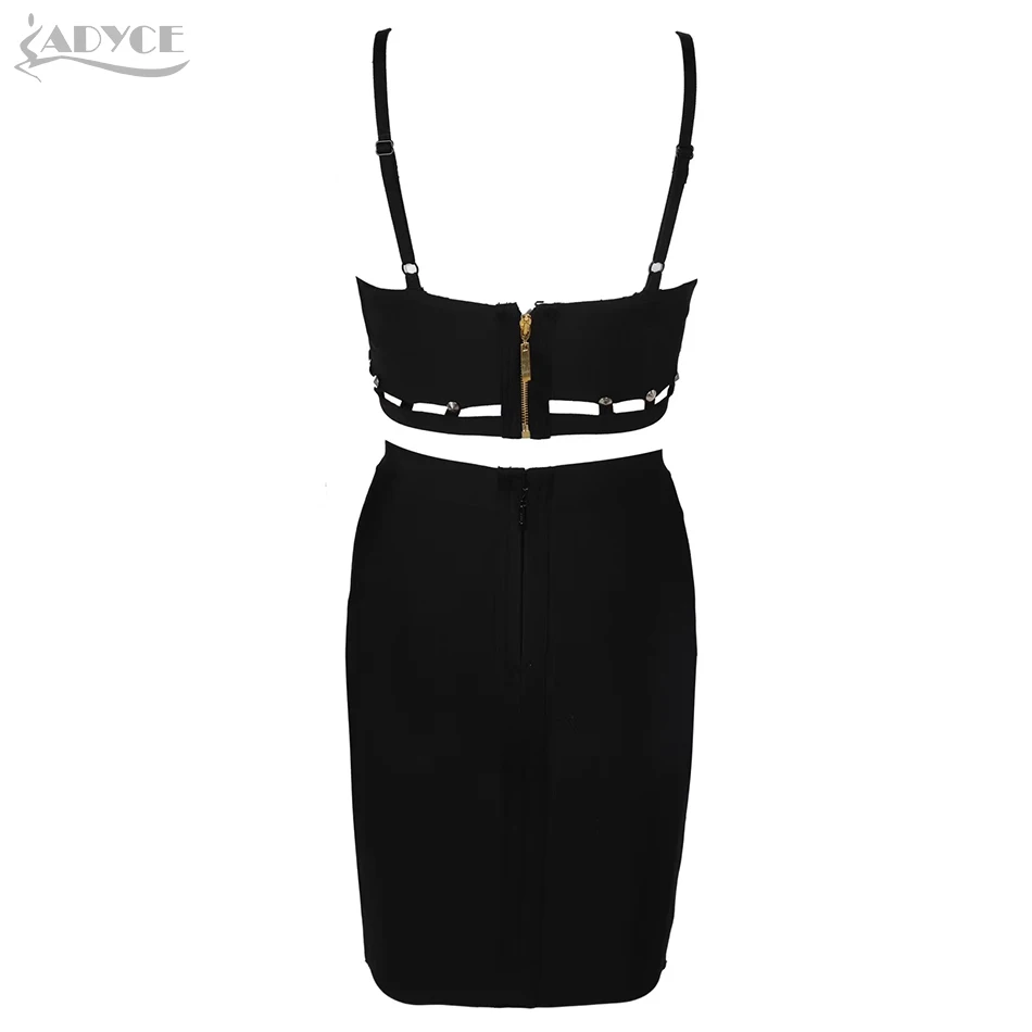  , vestidos verano 2019,Evening Party, Celebrity, Nightclub, Cocktail, Runway bandage dress women two pieces sets