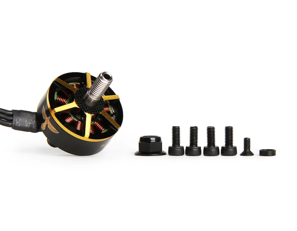 Т Мотор Black Bird Edition 2207 2700kv бесщеточный двигатель совместимый с 4 5S w/ T5143 пропеллеры