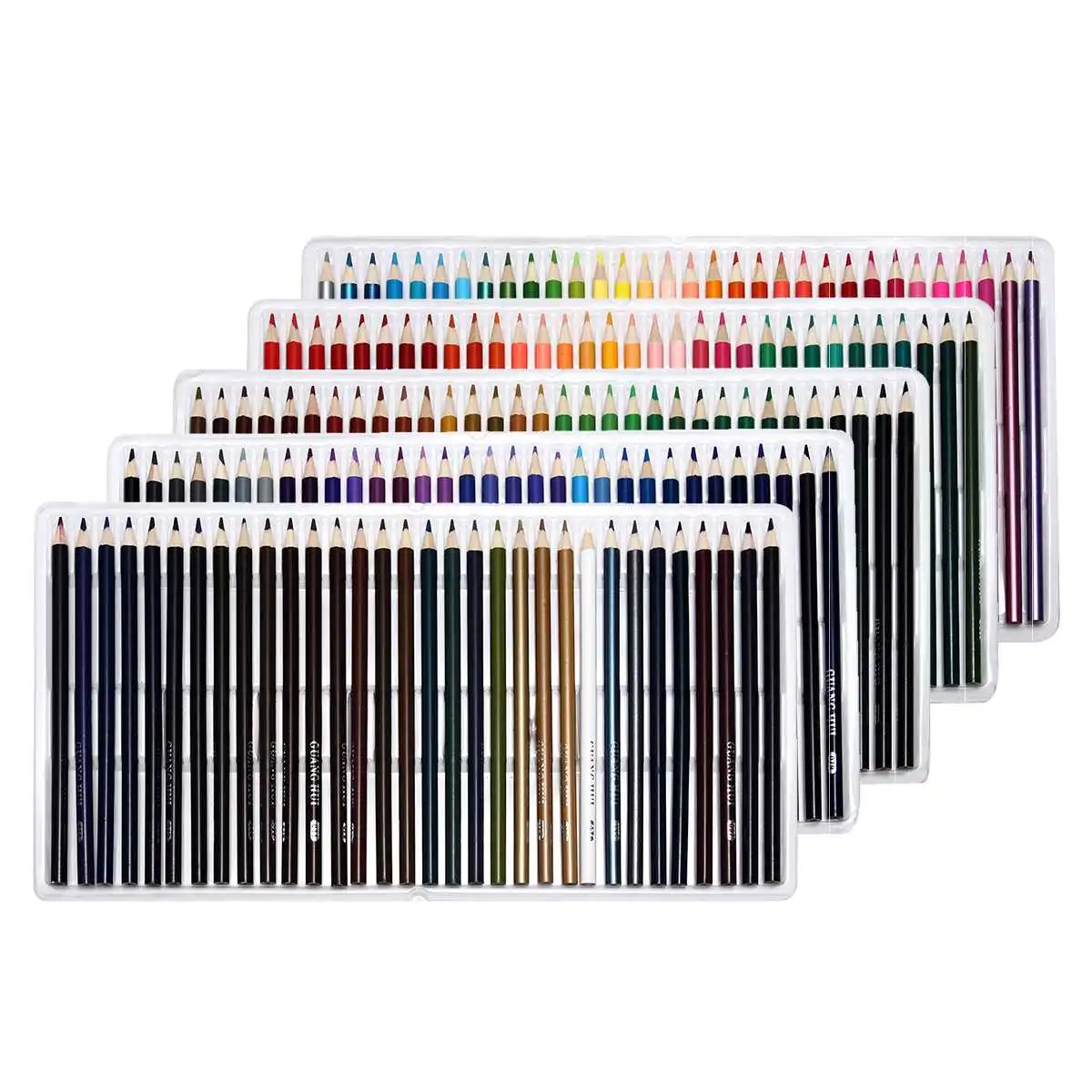 120/136/160 Colors Pencil Set Wood Colored Pencil Professional Drawing Pencils For School Office Artist Painting Sketch Supplies