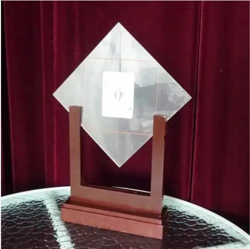 Cornice Per Schede Tv Di Alta Qualità-Legno, Magia Del Palcoscenico, Magia Della Carta, Accessori Magici, Trucco Per Feste, Trucco, Divertimento, Gioc