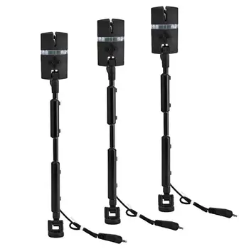 

3pcs Adjustable Flash Hard Rod Rocker Swinger 7 Colors Indicator Fishing Tackle