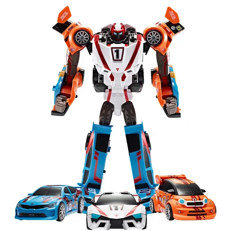Tobot 3 в 1 Трансформационные машинки робот фигурка игрушки мультяшный персонаж