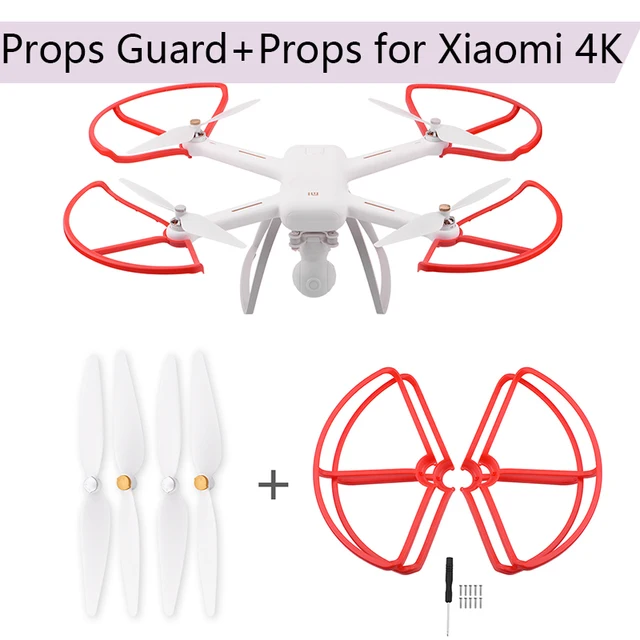 Special Offers CW CCW Propeller for Xiaomi Mi Drone 4K Version Props Guard for Xiaomi 4k RC Protective Guard 1080P Bumper Quadcopter Blades Special Offers CW CCW Propeller for Xiaomi Mi Drone 4K Version Props Guard for Xiaomi 4k RC Protective Guard 1080P Bumper Quadcopter Blades