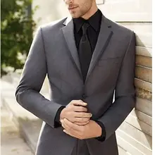 Осенние смокинги для жениха на заказ, 2 предмета, мужские свадебные костюмы для званого обеда, приталенный мужской костюм Блейзер terno masculino