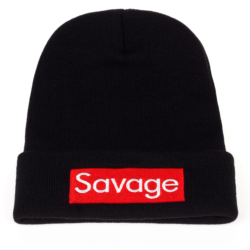 Savage Beanie шапки, шапки, зимние шапки для мужчин и женщин, вязаные зимние брендовые шапки для девочек, женские и мужские теплые уличные шапки Skullies s