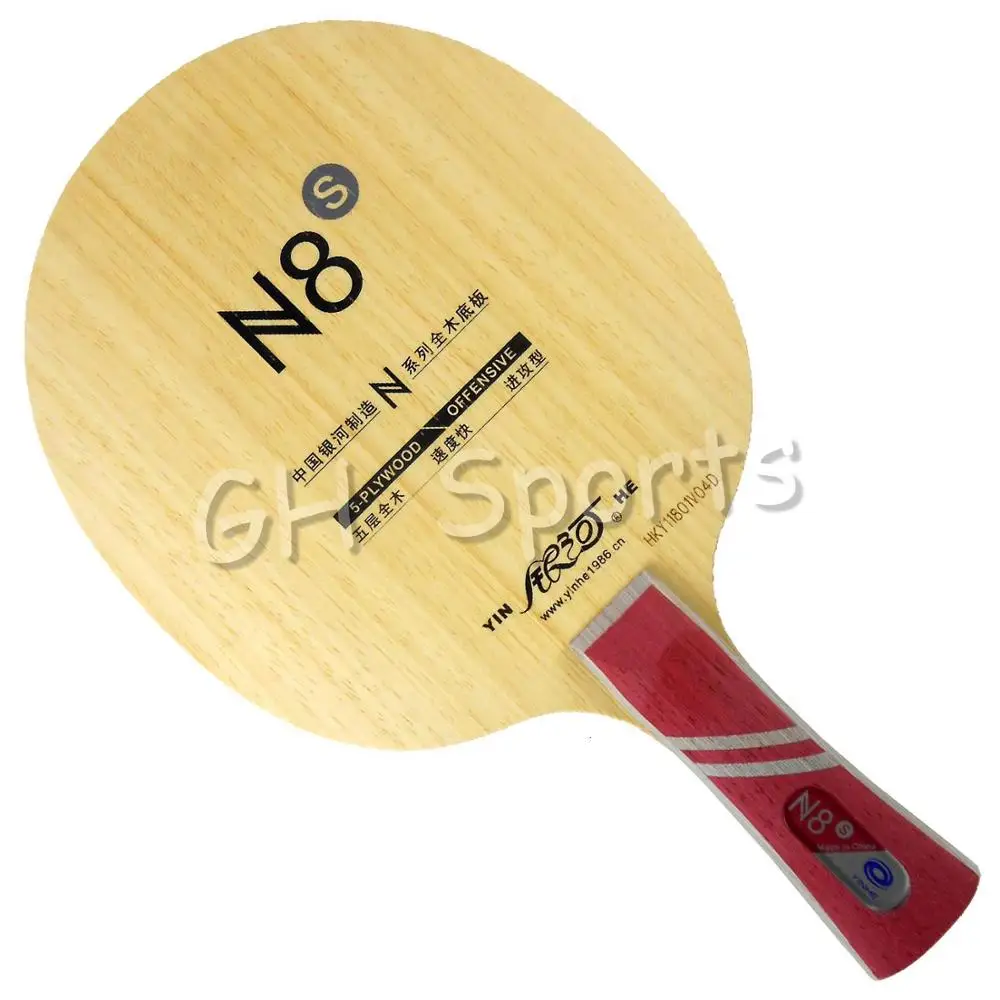 

Galaxy YINHE N8s N 8s OFFENSIVE N-8 Upgrade Table Tennis Blade Shakehand FL for Ping Pong Balls Bat Paddle Table Tennis Racket