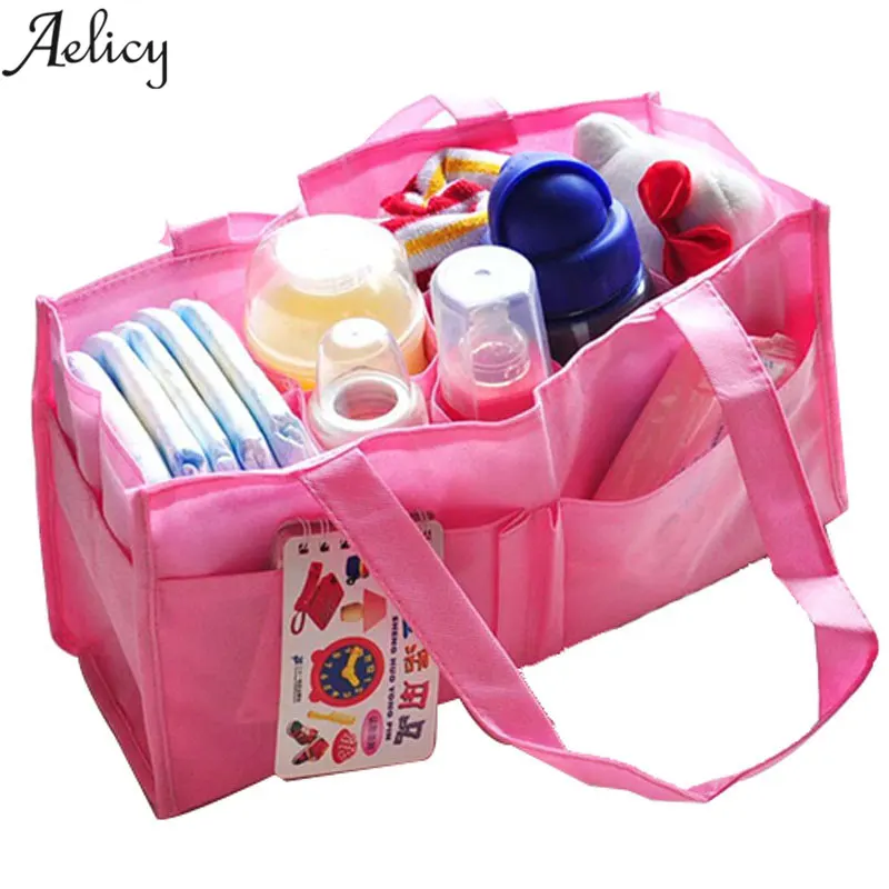 

Aelicy High Level Mommy Bottle Storage Multifunctional Separate Bag Mommy Women Handbag womens shoppingbag